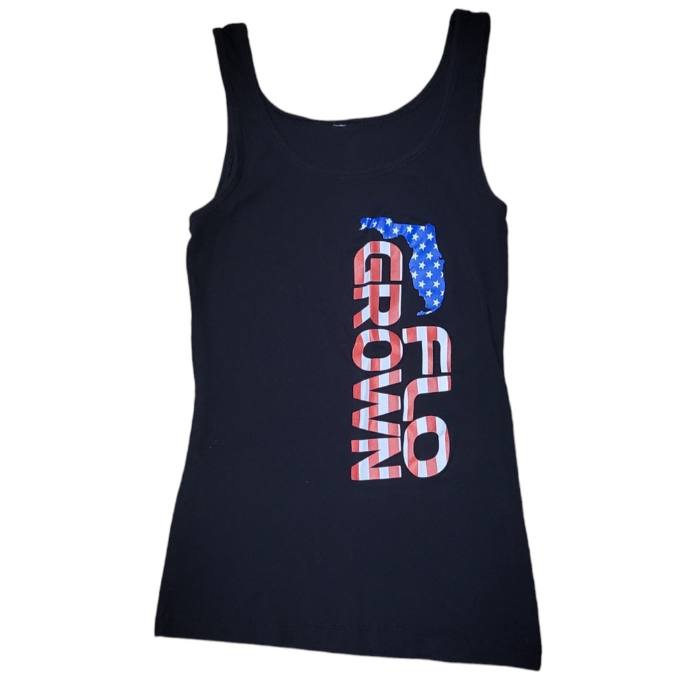 Flo Grown Womens Tank Top Small EUC